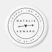 Aimant Modifier le report d'annulation du mariage de plan (Devant)