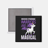 Aimant Moebius Syndrome Guerrier Unicorn Mobius Par (Recto/Verso)
