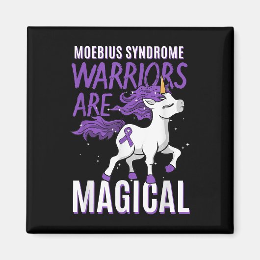 Aimant Moebius Syndrome Guerrier Unicorn Mobius Par (Devant)