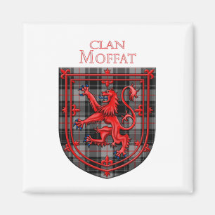 Aimant Moffat Tartan Scottish Plaid Lion Rampant
