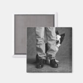 Aimant Moi et mon ombre - Collie Dog (Recto/Verso)