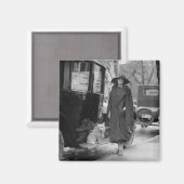 Aimant Moi et mon Westie, années 1920 (Recto/Verso)