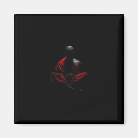 Aimant Moine bouddhiste - 207 (Devant)