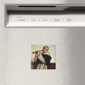 Aimant Moine jouant à un Clarinet (In Situ (Lave-vaisselle))