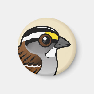 Aimant moineau Blanc-throated