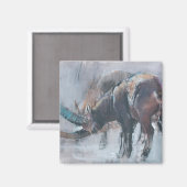 Aimant Moins vingt (Recto/Verso)