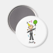 Aimant Mois de janvier (Recto/Verso)