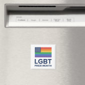 Aimant Mois de la fierté LGBT | États-Unis (In Situ (Lave-vaisselle))