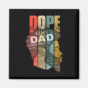 Aimant Mois De L'Histoire Des Papas Noirs Pour Hommes Pap