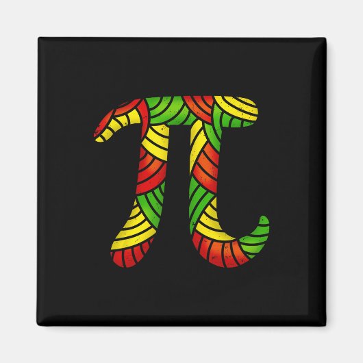 Aimant Mois de l'histoire noire Pi Day Math Lover Enseign (Devant)