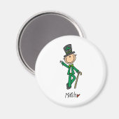 Aimant Mois de mars (Recto/Verso)