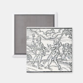 Aimant Mois de mars, de 'The Shepheardes Calender' (Recto/Verso)