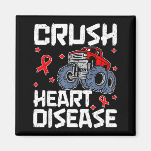 Aimant Mois de sensibilisation à la maladie cardiaque Chd