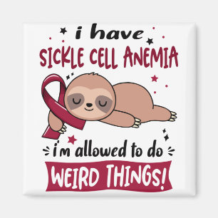 Aimant Mois de sensibilisation à l'anémie falciforme Ca