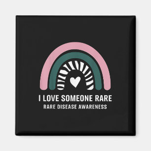 Aimant Mois de sensibilisation aux maladies rares J'aime