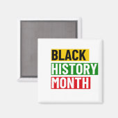 AIMANT MOIS D'HISTOIRE NOIRE (Recto/Verso)