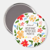 AIMANT MOIS DU PATRIMOINE HISPANIQUE NATIONAL (Recto/Verso)