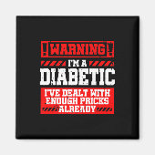 Aimant Mois S Diabétique (Devant)