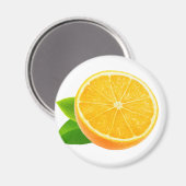 Aimant Moitié d'orange (Recto/Verso)