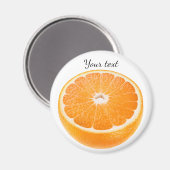 Aimant Moitié orange (Recto/Verso)