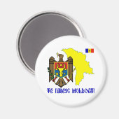 Aimant Moldavie (Recto/Verso)