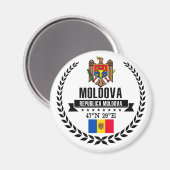Aimant Moldavie (Recto/Verso)