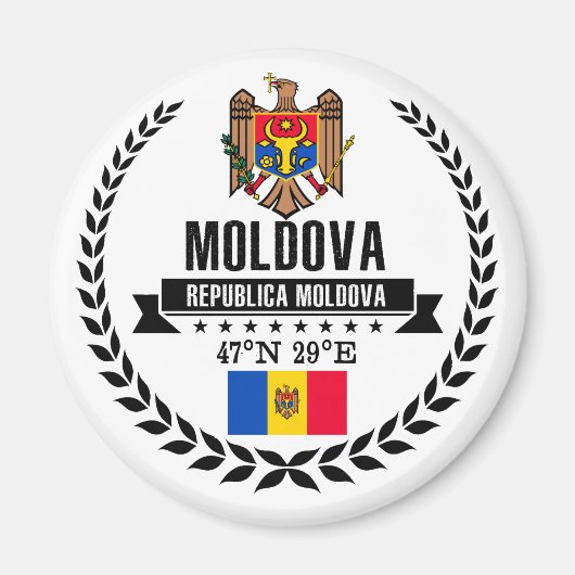 Aimant Moldavie (Devant)