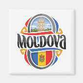 Aimant Moldavie (Devant)
