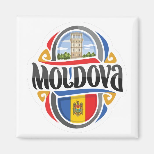 Aimant Moldavie (Devant)