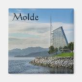 Aimant Molde Norvège (Devant)
