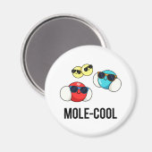 Aimant Mole-Cool Funny Molecule Pun (Recto/Verso)