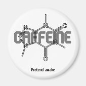 Aimant Molécule de Caféine (Devant)