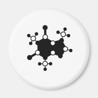 Aimant Molécule de caféine