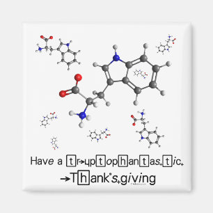 Aimant Molécule de tryptophane
