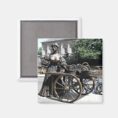 Aimant Molly Malone et Wheelbarrow Irlande (Recto/Verso)