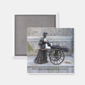 Aimant Molly Malone sculpture, Dublin, Irlande (Recto/Verso)