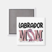 Aimant MOM du Labrador (Recto/Verso)