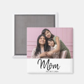 Aimant Mom Established Photo Gift (Recto/Verso)