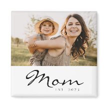 Mom Established Photo Gift
