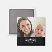 Aimant Mom Established Photo Gift (Recto/Verso)
