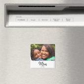 Aimant Mom Established Photo Modern Unique Gift  (In Situ (Lave-vaisselle))