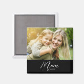 Aimant Mom Established Photo Mother's Day (Recto/Verso)