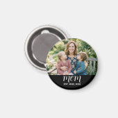 Aimant Mom Established Photo Mother's Day (Recto/Verso)