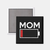 Aimant Mom Low Battery Energy (Recto/Verso)