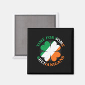Aimant Moment pour quelques espiègleries St. Patrick irla (Recto/Verso)