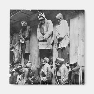 Aimant momies de catacombes à Palerme, Italie