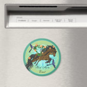 Aimant Momma Cheval et poulain (In Situ (Lave-vaisselle))