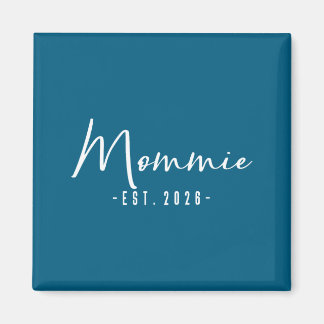 Aimant Mommie Mignonne Est Annonce de Bébé Mommie