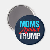 Aimant Moms contre l'élection politique de Trump (Recto/Verso)