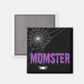 Aimant Momster Purple Driple Police Spider Web (Recto/Verso)
